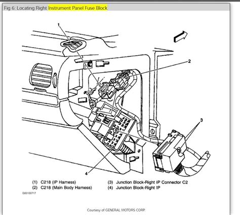 electric box under passenger seat 2004 impala|2004 impala fuse box.